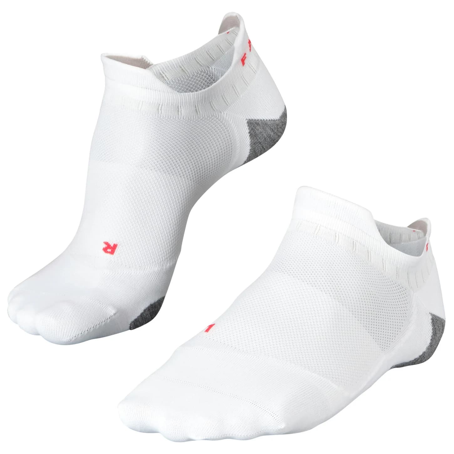 Мъжки чорапи за бягане Falke Falke RU5 Invisible Running socks - White / Mix