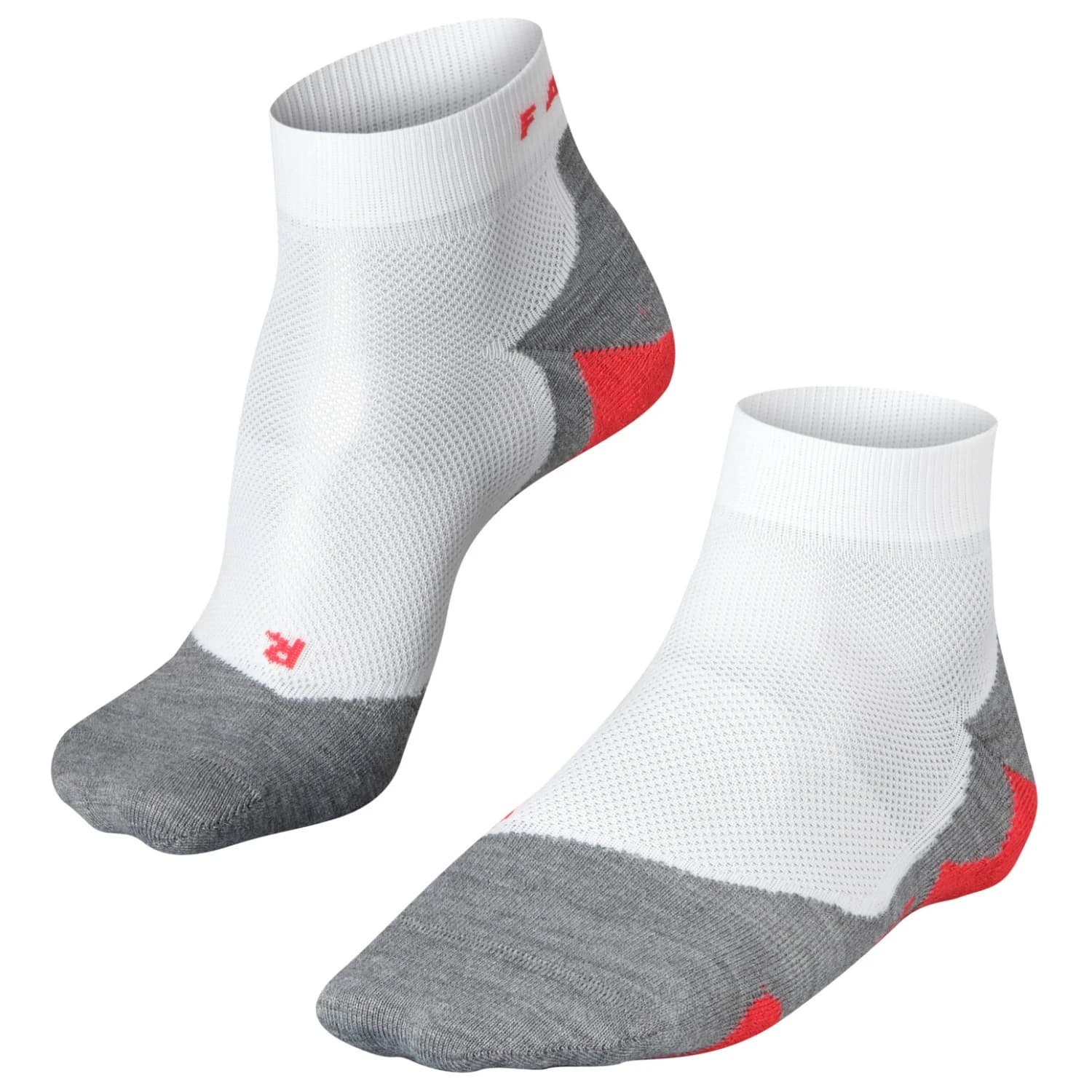 Мъжки чорапи за бягане Falke Falke RU5 Lightweight Short Running socks - White / Mix