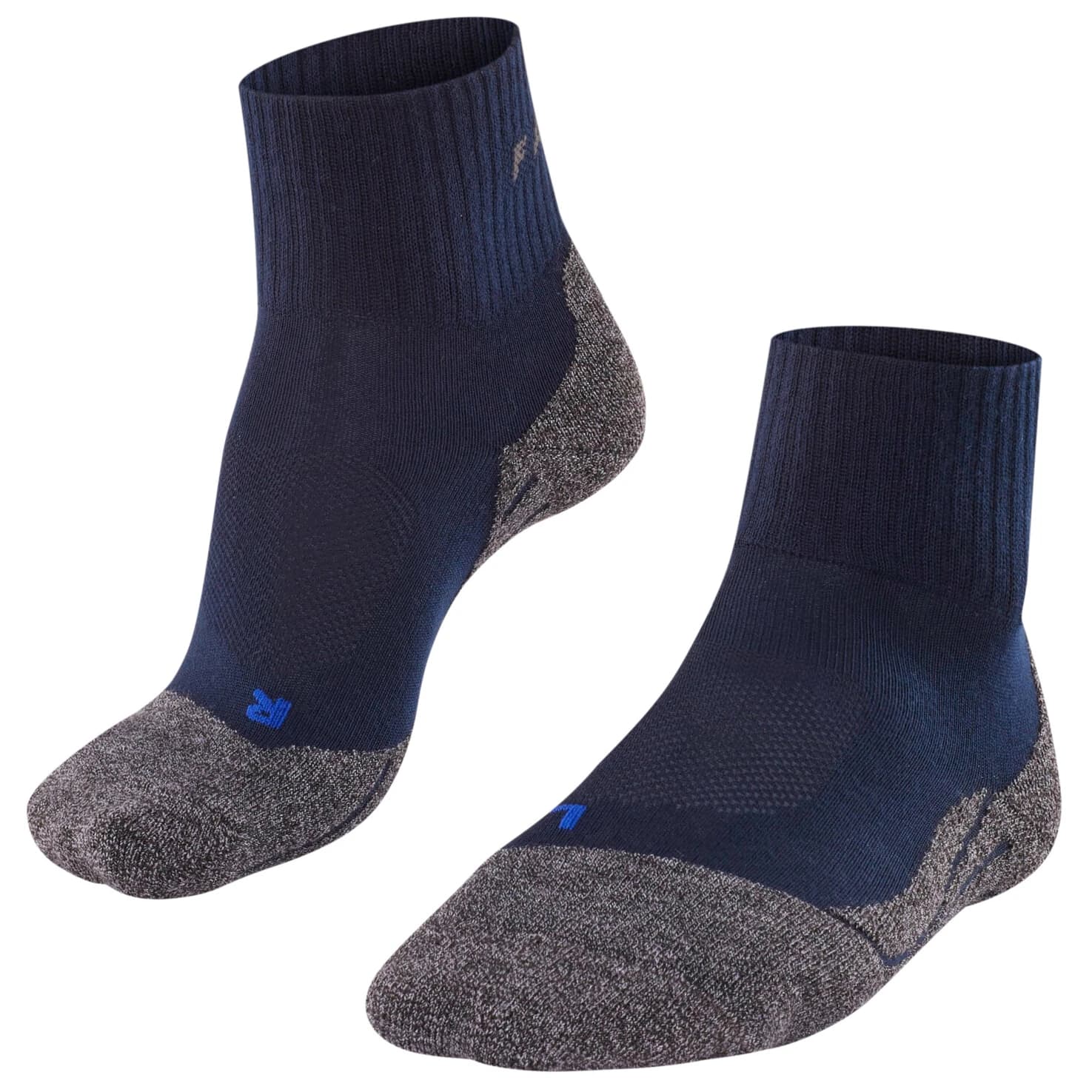 Мъжки туристически чорапи Falke Falke TK2 Short Cool Walking socks - Navy