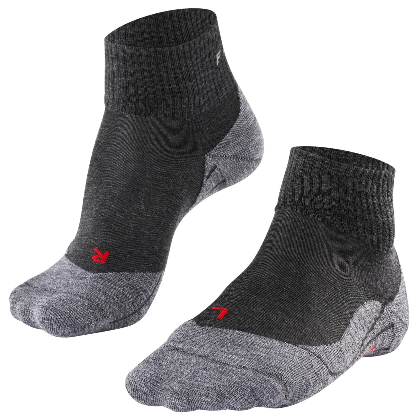 Дамски туристически чорапи Falke Women's Falke TK5 Short Walking socks - Asphalt Melange