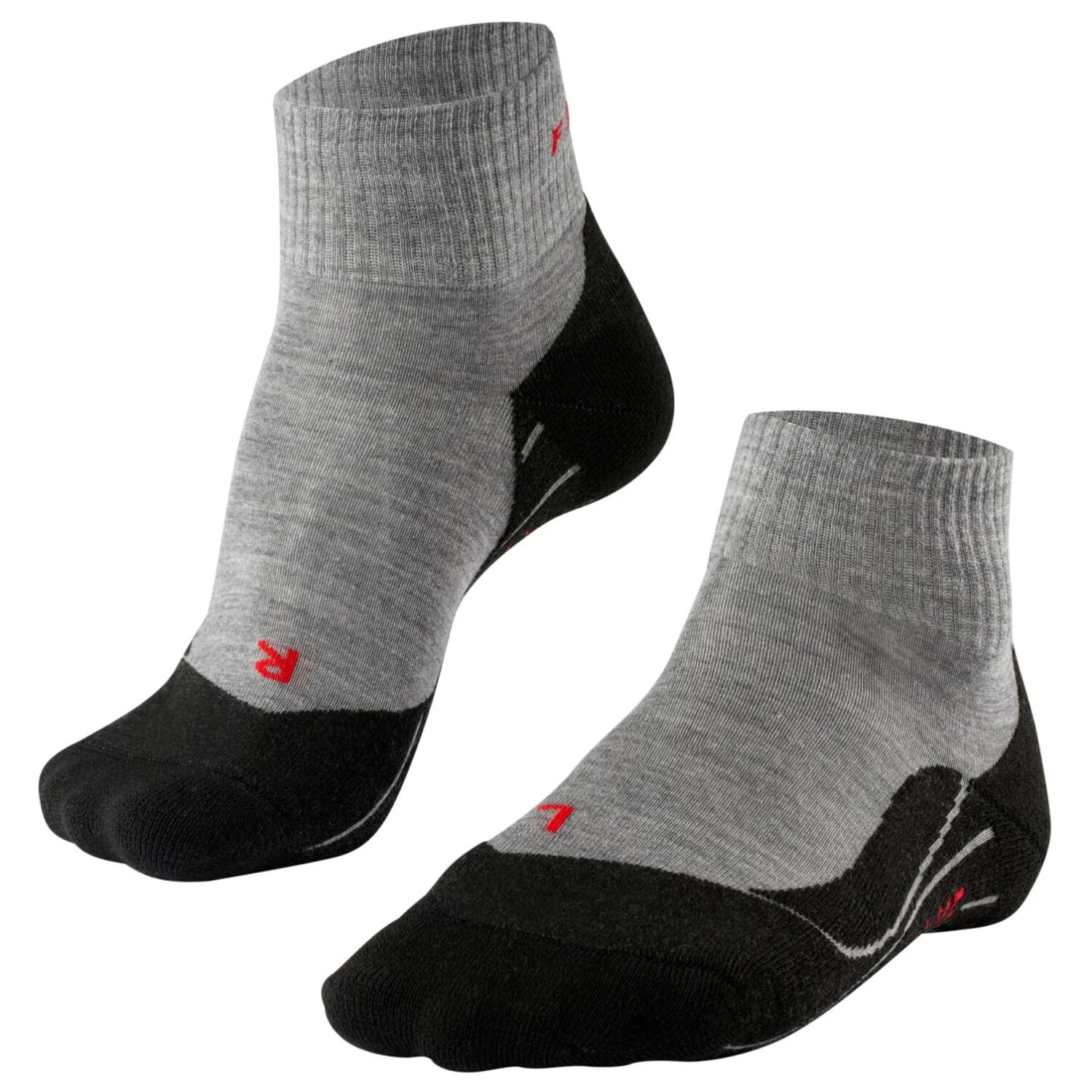 Дамски туристически чорапи Falke Women's Falke TK5 Short Walking socks - Grey