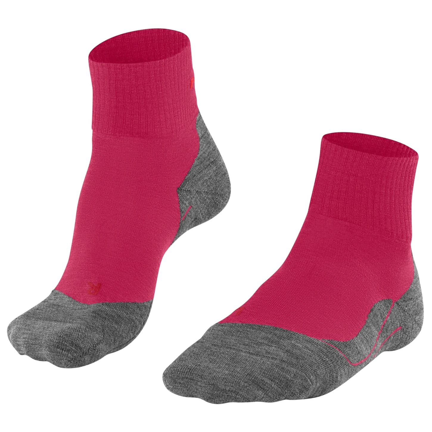 Дамски туристически чорапи Falke Women's Falke TK5 Short Walking socks - Rose