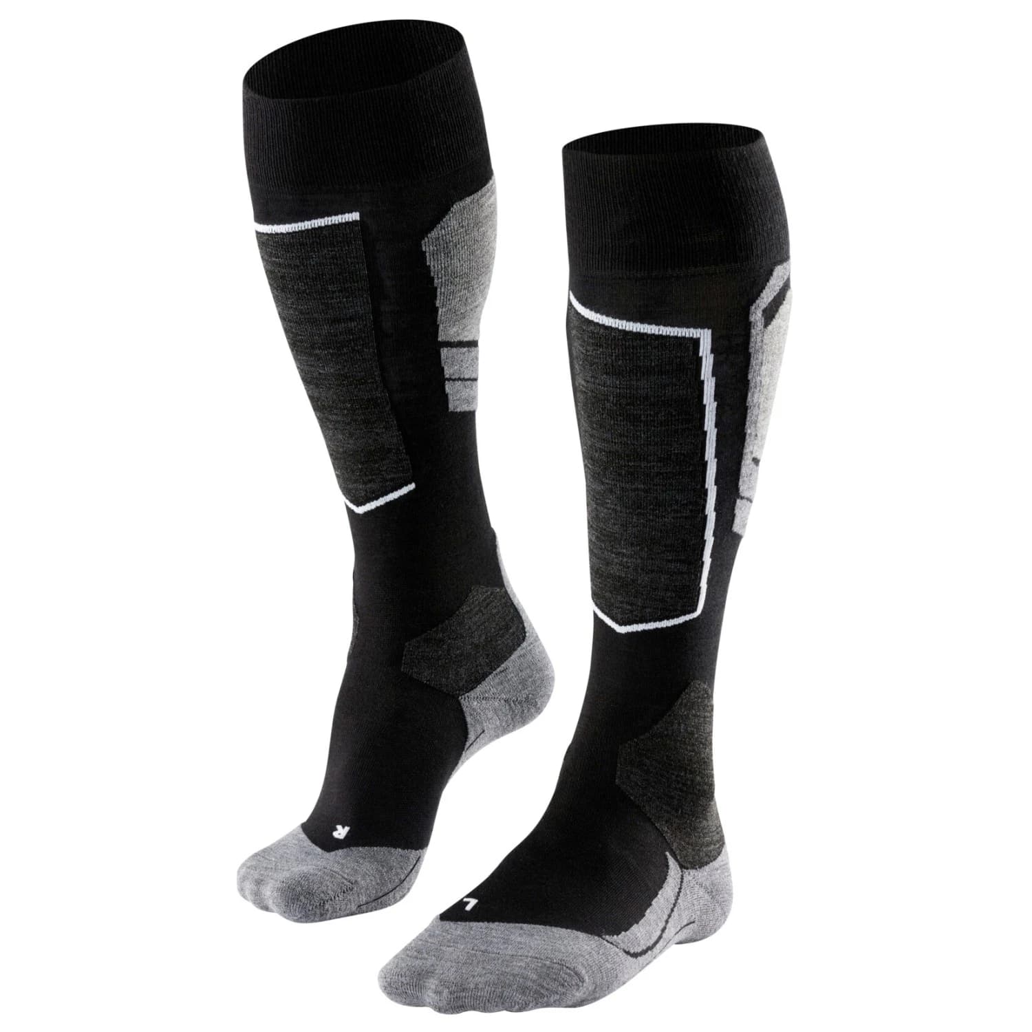 Ски чорапи Falke SK4 Ski socks - Black-Mix