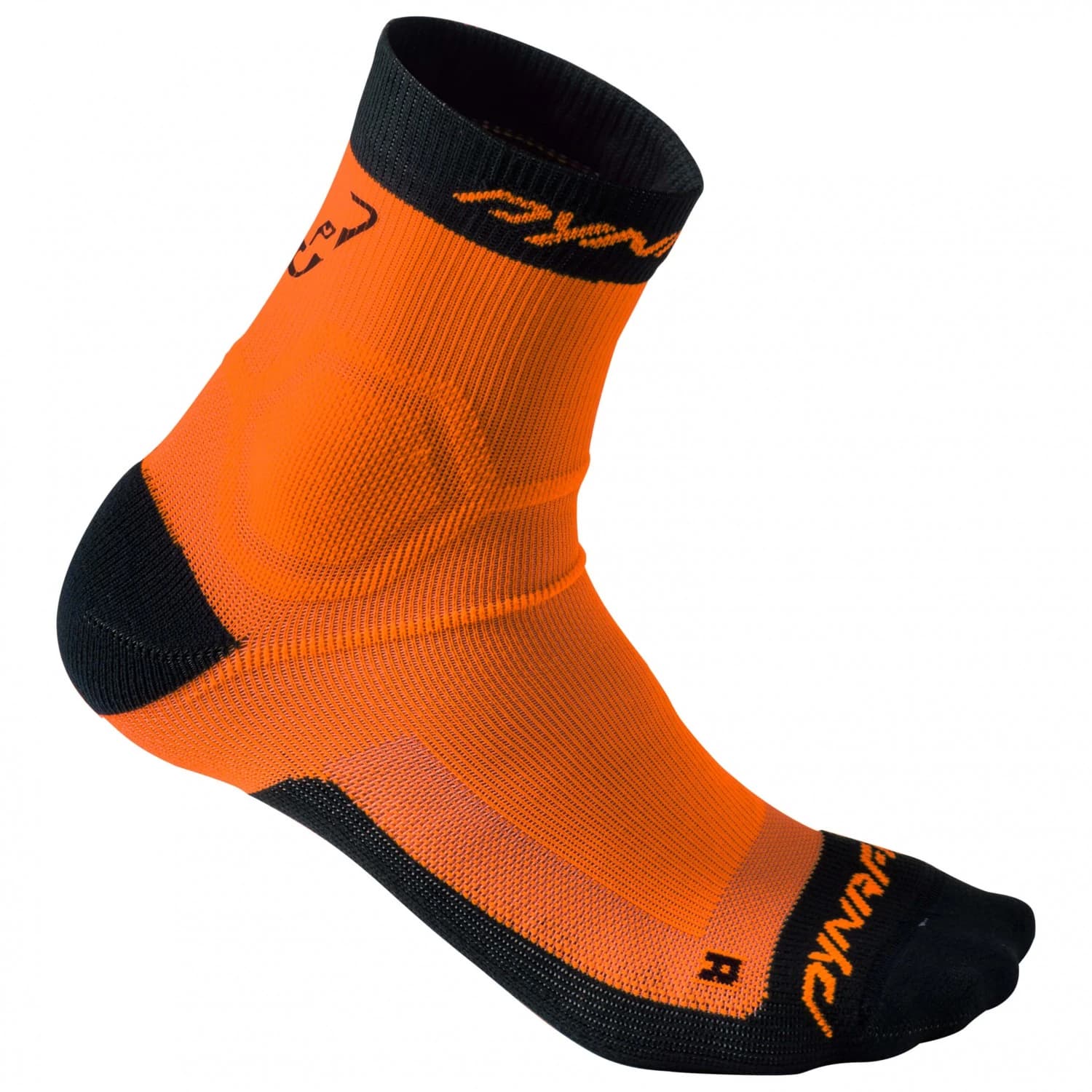 Чорапи за бягане Dynafit Alpine Short Sock Running socks - Fluo Orange / Asphalt