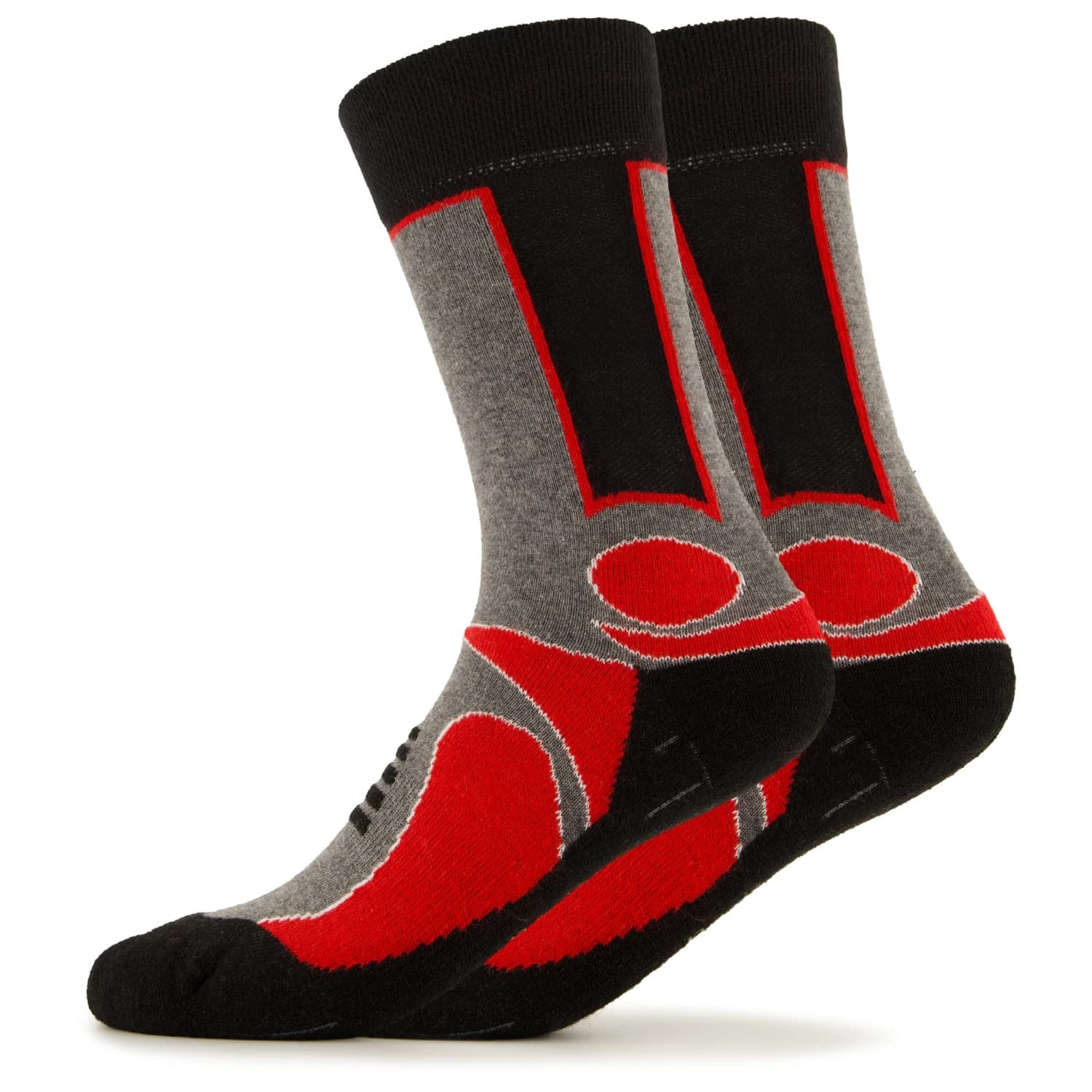 Туристически чорапи Rohner Rohner Basic Trekking 2er Pack Walking socks - Red II