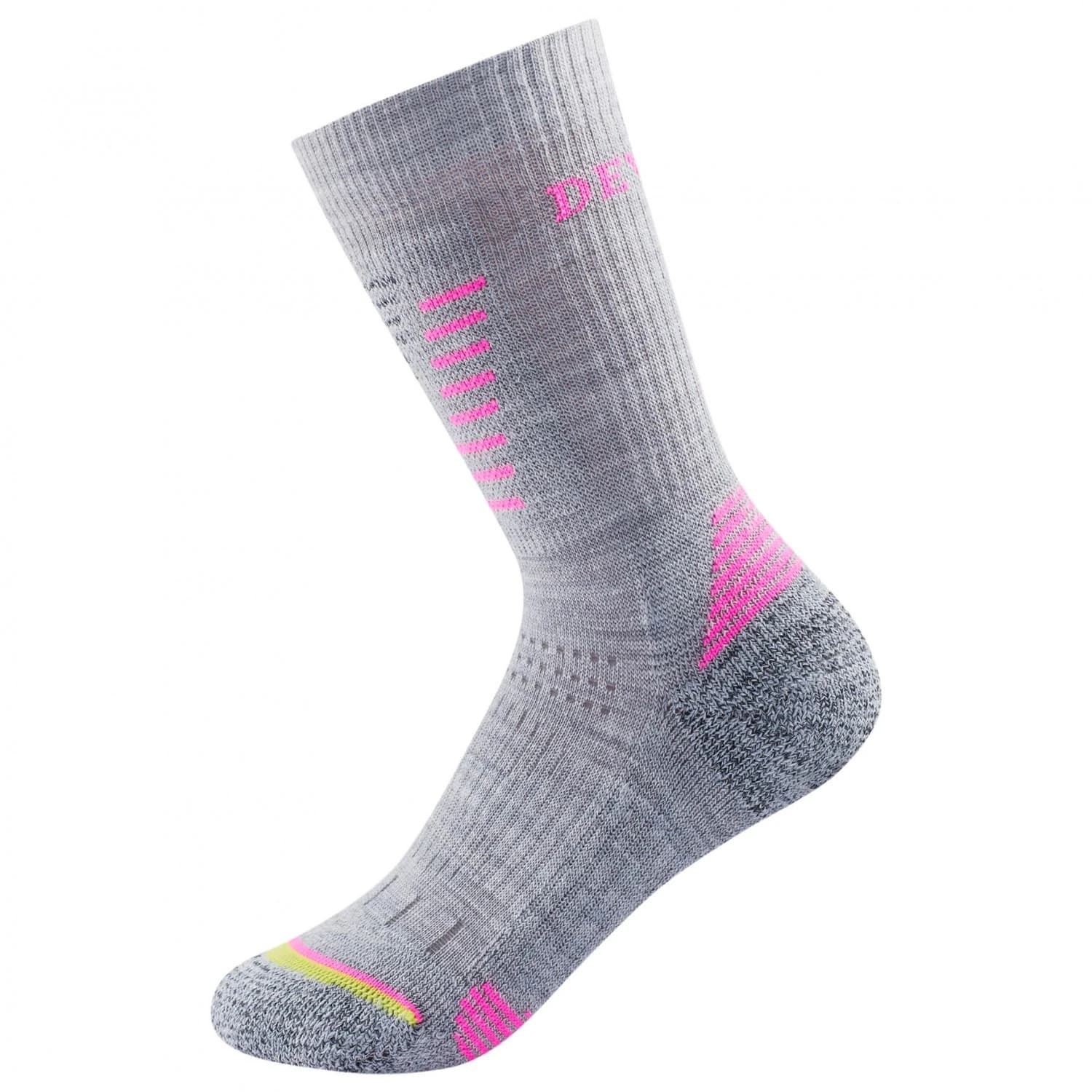 Детски туристически чорапи Devold Hiking Medium Kid Sock Walking socks - Grey Melange