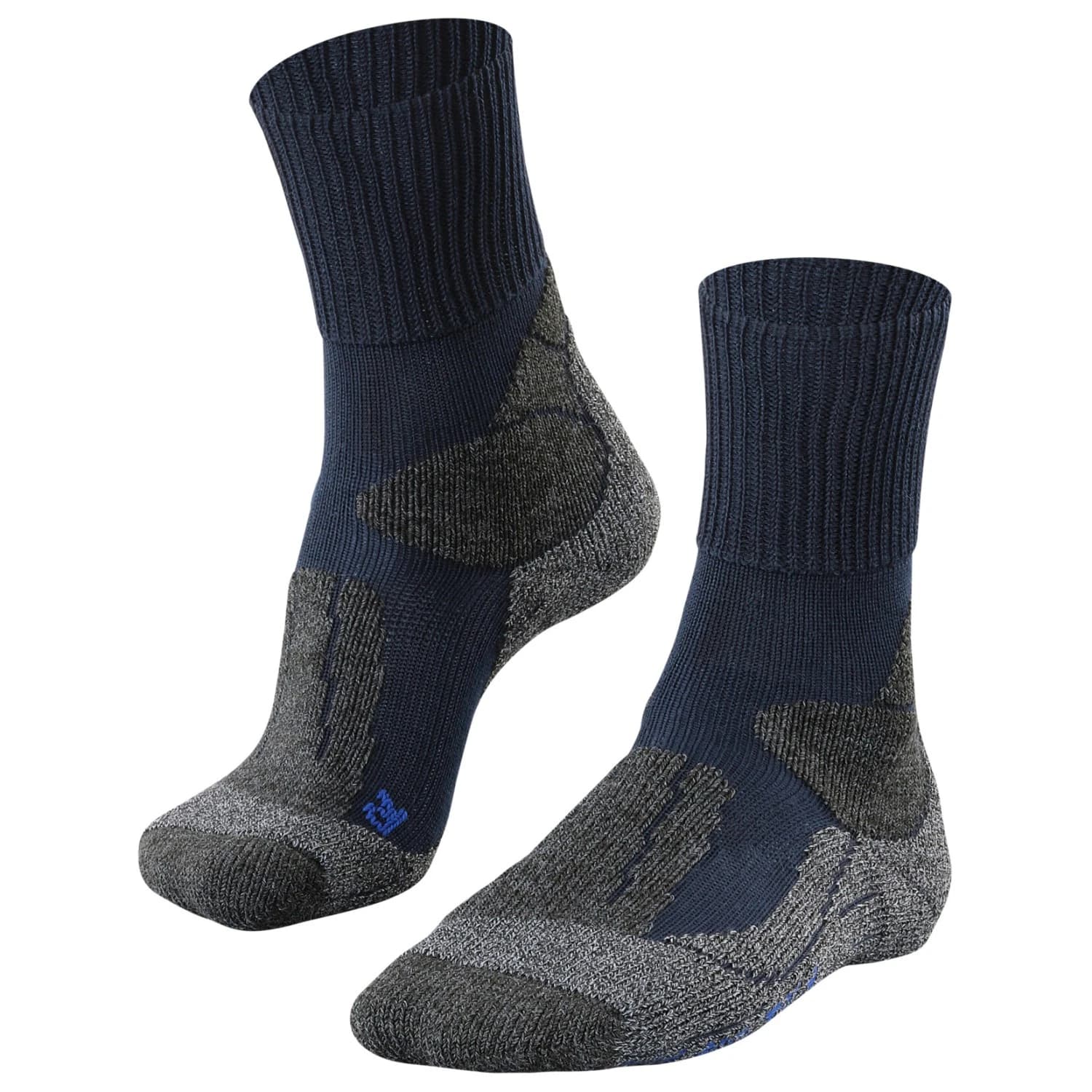 Мъжки туристически чорапи Falke TK1 Cool Walking socks - Marine