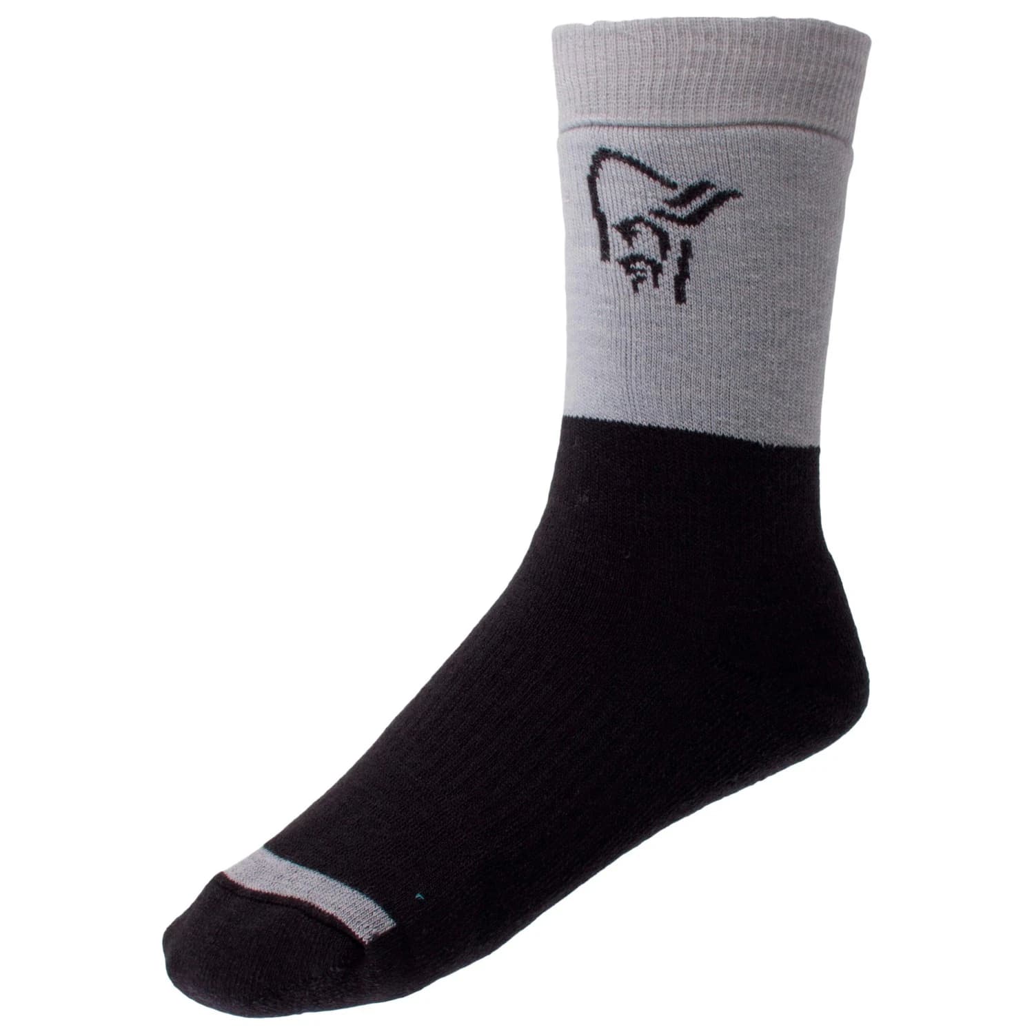 Туристически чорапи Norrøna Trollveggen Heavy Weight Merino Socks Walking socks - Caviar