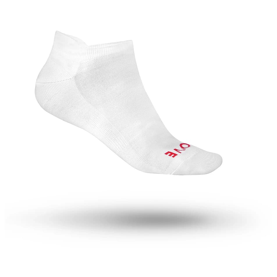 Чорапи за колоездене Gripgrab Classic No Show Sock Cycling socks - White