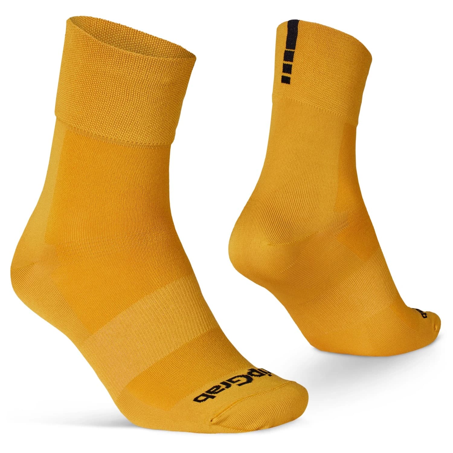 Чорапи за колоездене GripGrab Lightweight SL Sock Cycling socks - Mustard Yellow