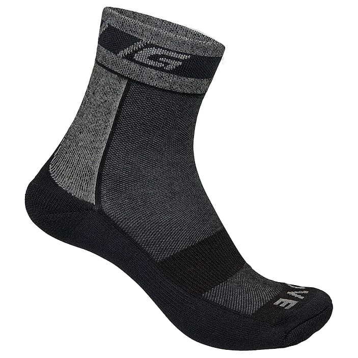 Чорапи за колоездене GripGrab Merino Winter Sock Cycling socks - Black