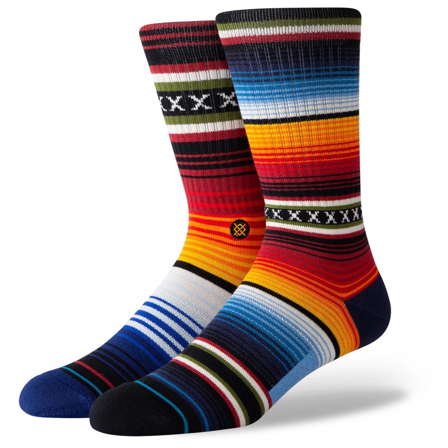 Спортни чорапи Stance Curren ST Crew Sports socks - Red