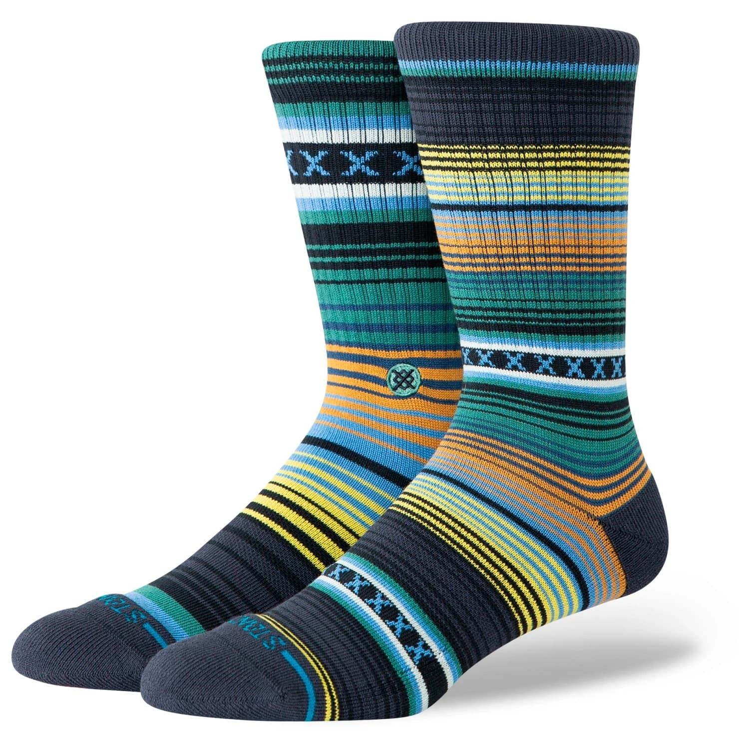 Спортни чорапи Stance Curren ST Crew Sports socks - Deep Teal