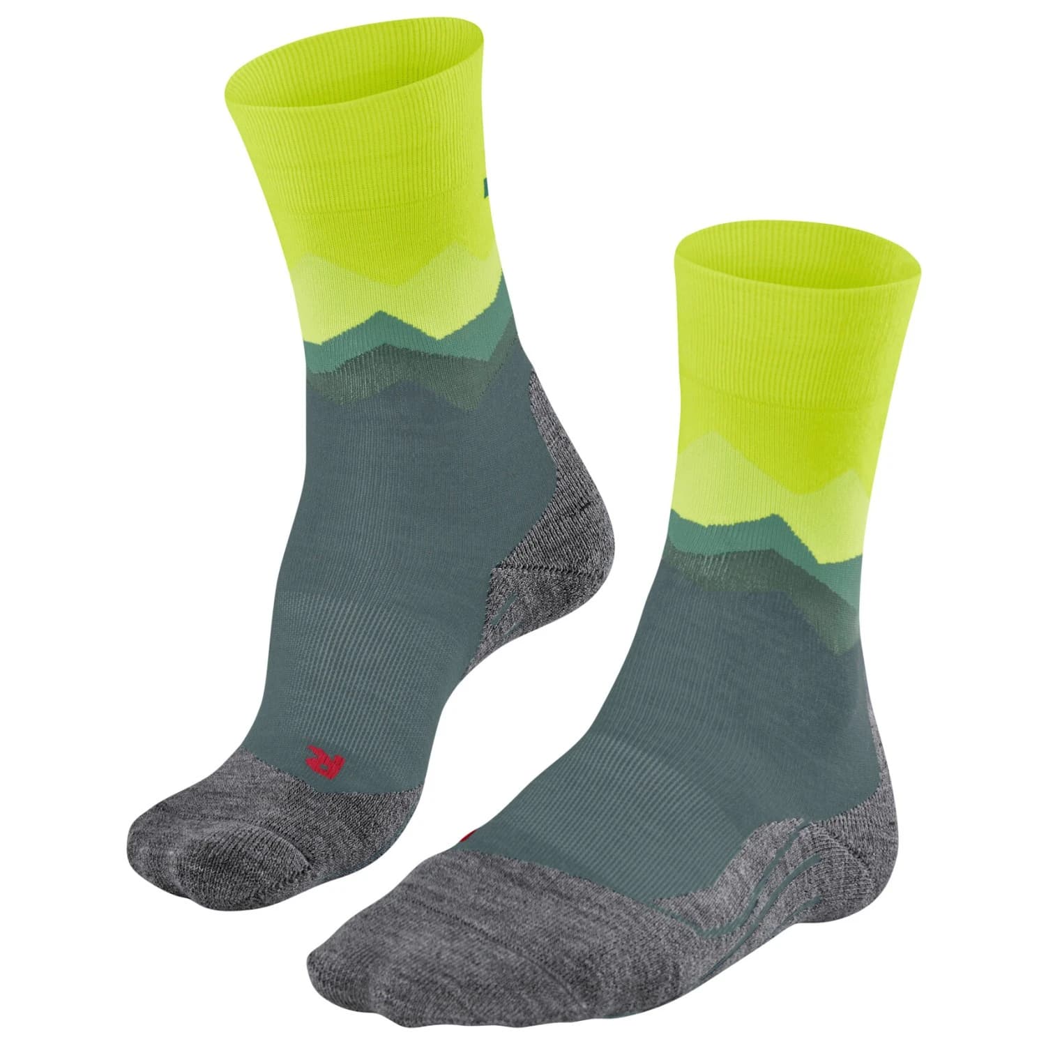 Мъжки туристически чорапи Falke TK2 Crest Walking socks - Steel Grey