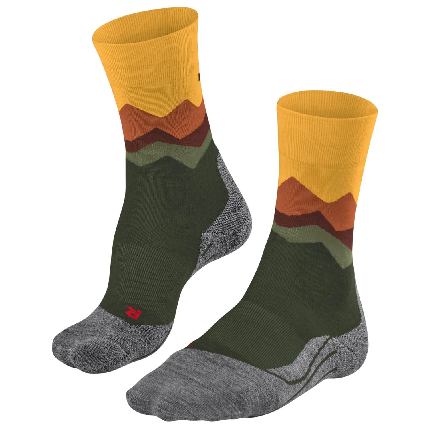 Мъжки туристически чорапи Falke TK2 Crest Walking socks - Spruce
