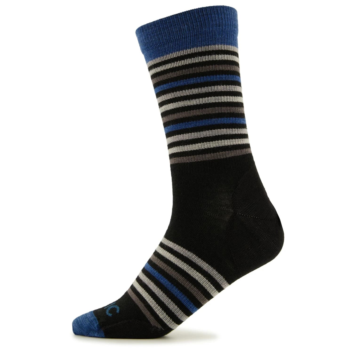 Спортни чорапи Stoic Merino Everyday Crew Socks Sports socks - Black / Blue Jeans Multi