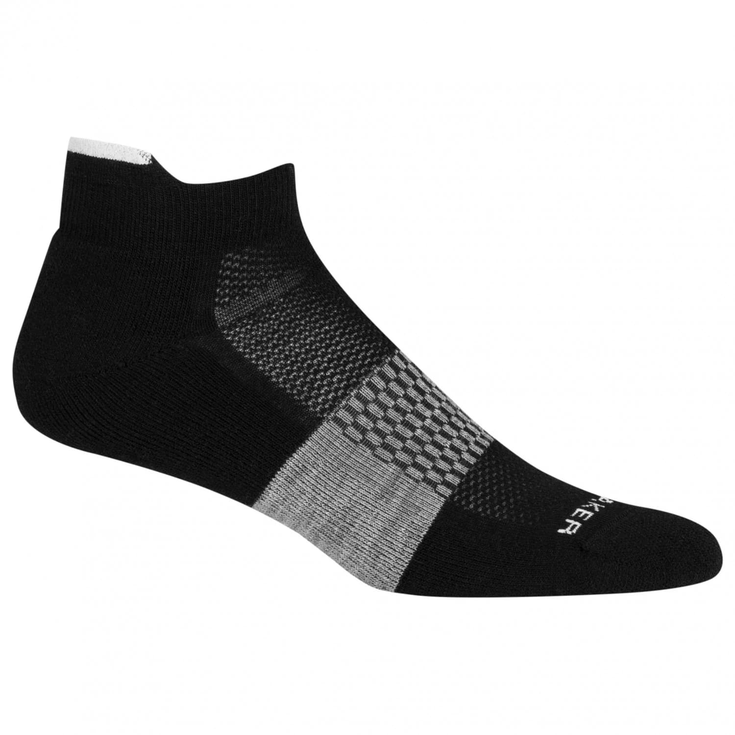 Мъжки спортни чорапи Icebreaker Multisport Light Micro Sports socks - Black / Snow / Metro Heather