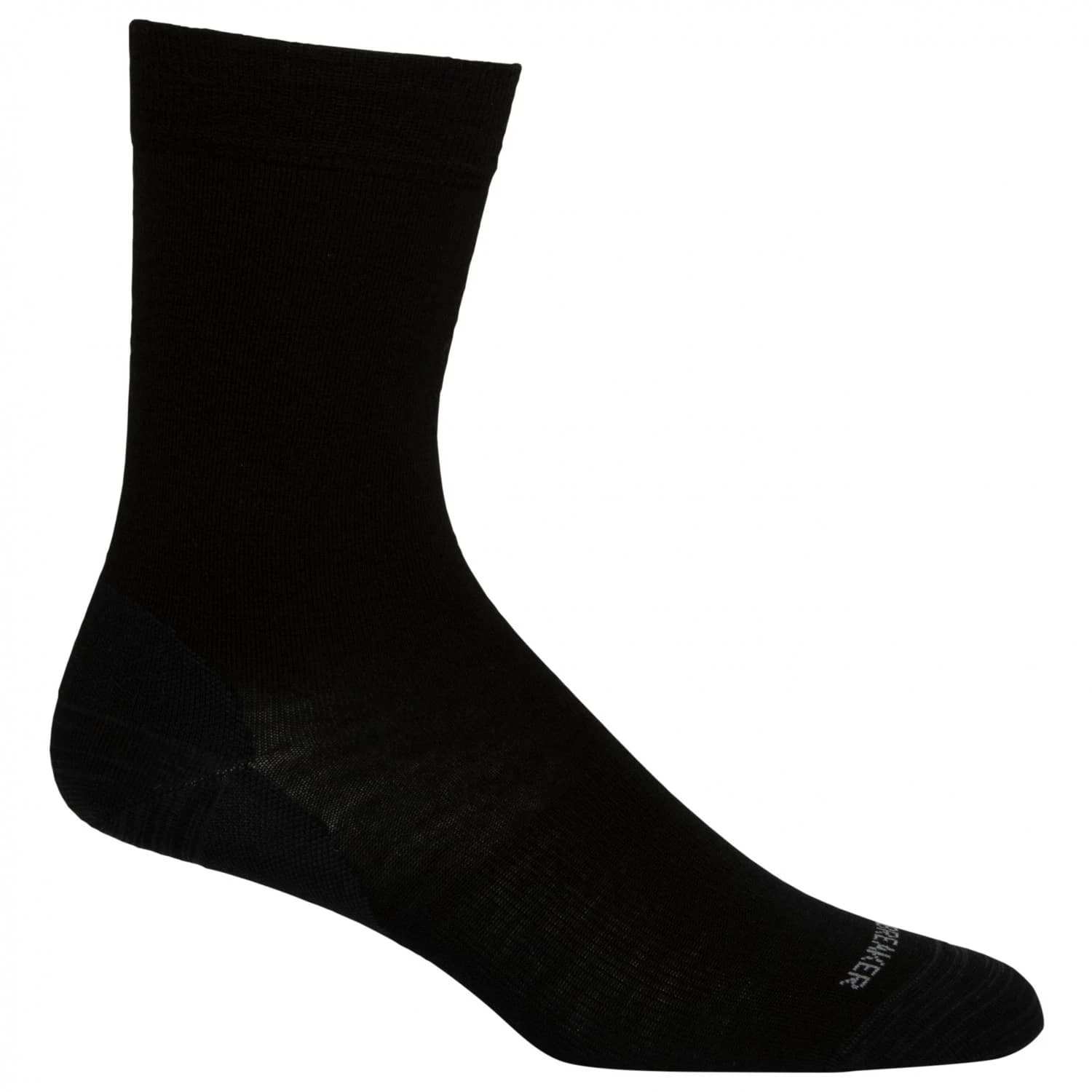 Дамски спортни чорапи Icebreaker Women's Lifestyle Fine Gauge Crew Sports socks - Black / Gritsone Heather