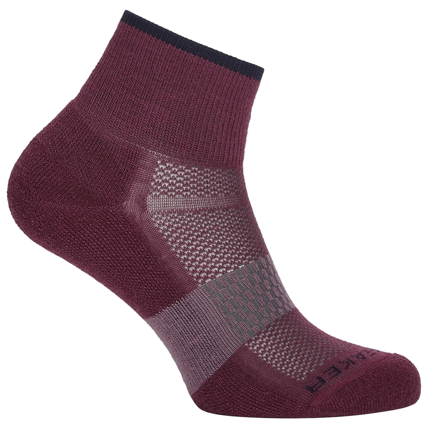 Дамски спортни чорапи Icebreaker Women's Multisport Light Mini Sports socks - Dark Berry / Midnav / Grey Plum