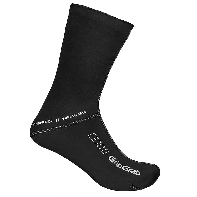 Чорапи за колоездене Gripgrab Windproof Sock Cycling socks - Black
