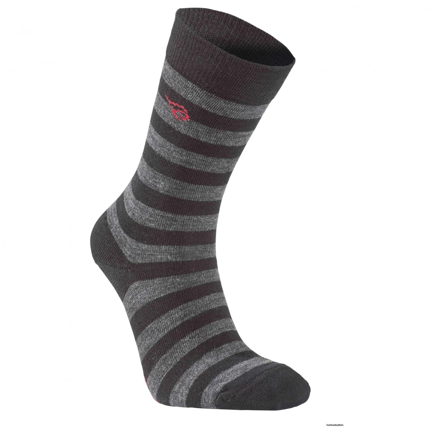Мериносови чорапи Ivanhoe of Sweden Wool Sock Stripe Merino socks - Black
