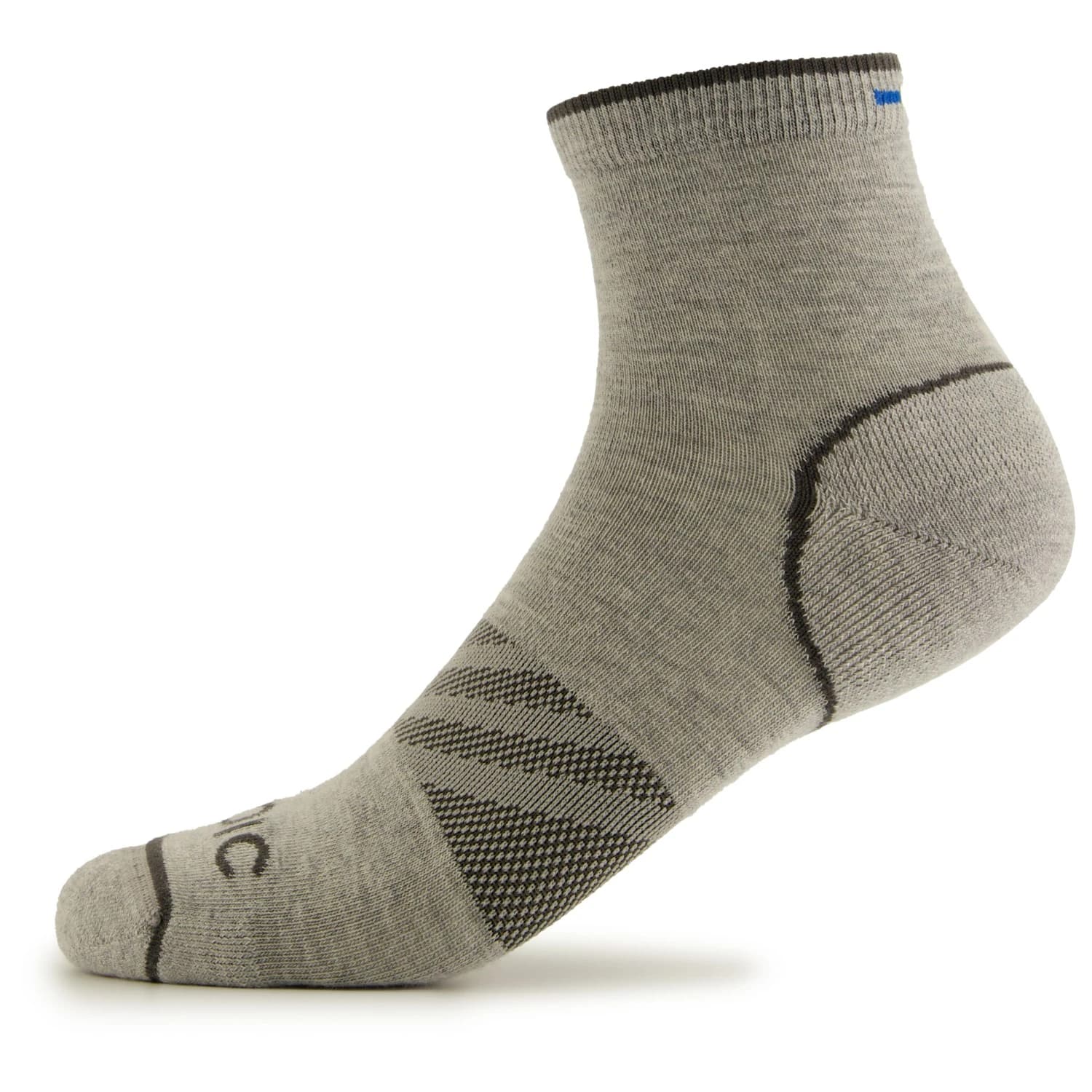 Спортни чорапи Stoic Merino Outdoor Quarter Socks Tech Walking socks - Light Grey / Melange