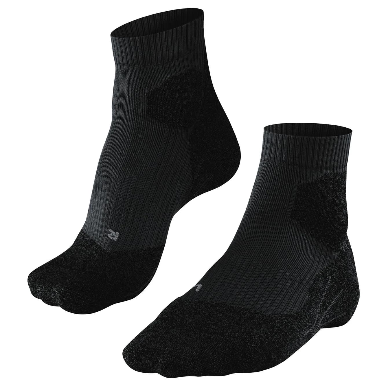 Дамски чорапи за бягане Falke Women's RU Trail Running socks - Black