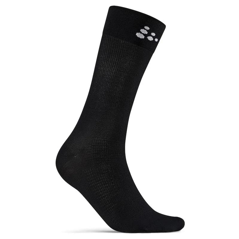 Чорапи за колоездене Craft Core Endure Bike Sock Cycling socks - Black / White