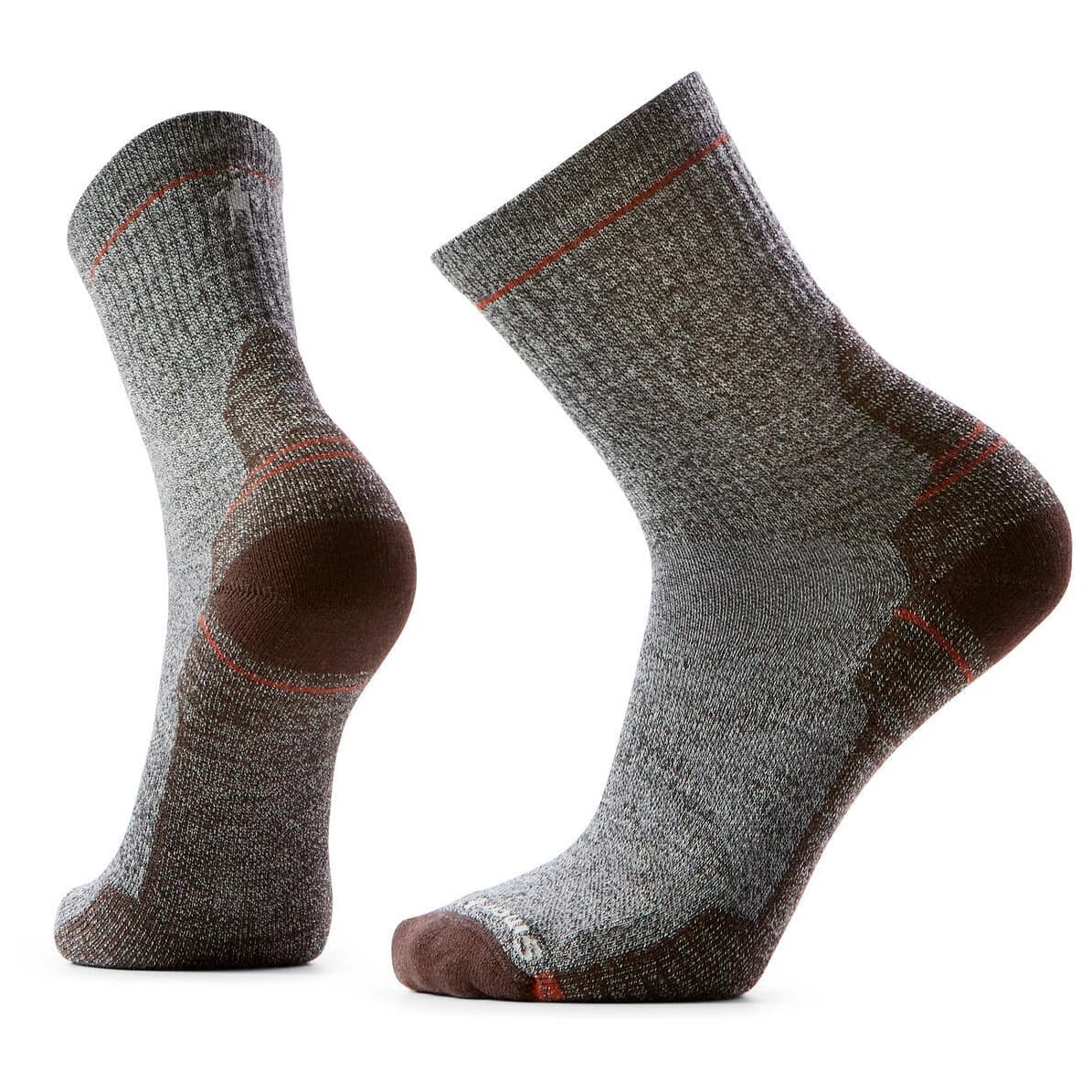 Туристически чорапи Smartwool Performance Hike Light Cushion Mid Crew Walking socks - Ash / Charcoal
