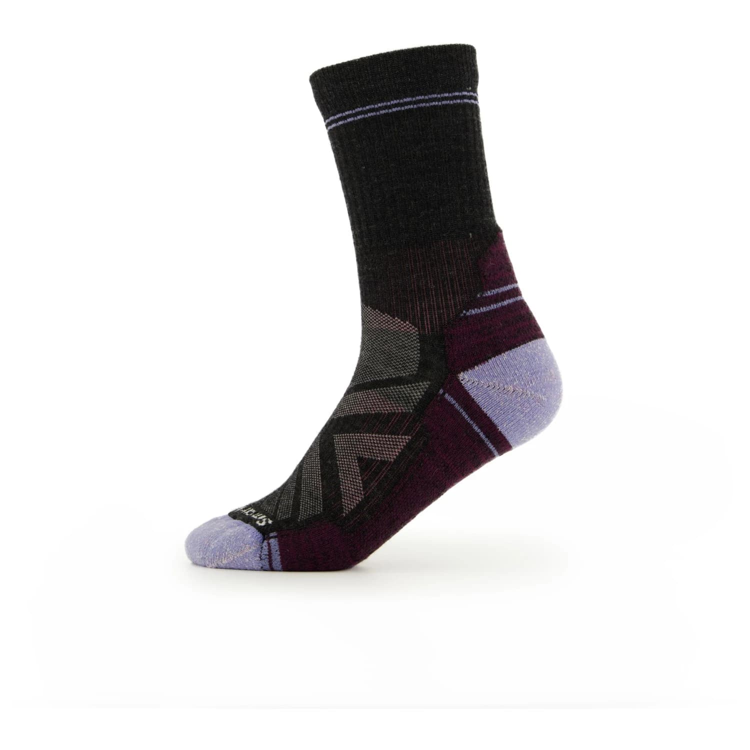 Дамски туристически чорапи Smartwool Women's Performance Hike Light Cushion Crew Walking socks - Charcoal