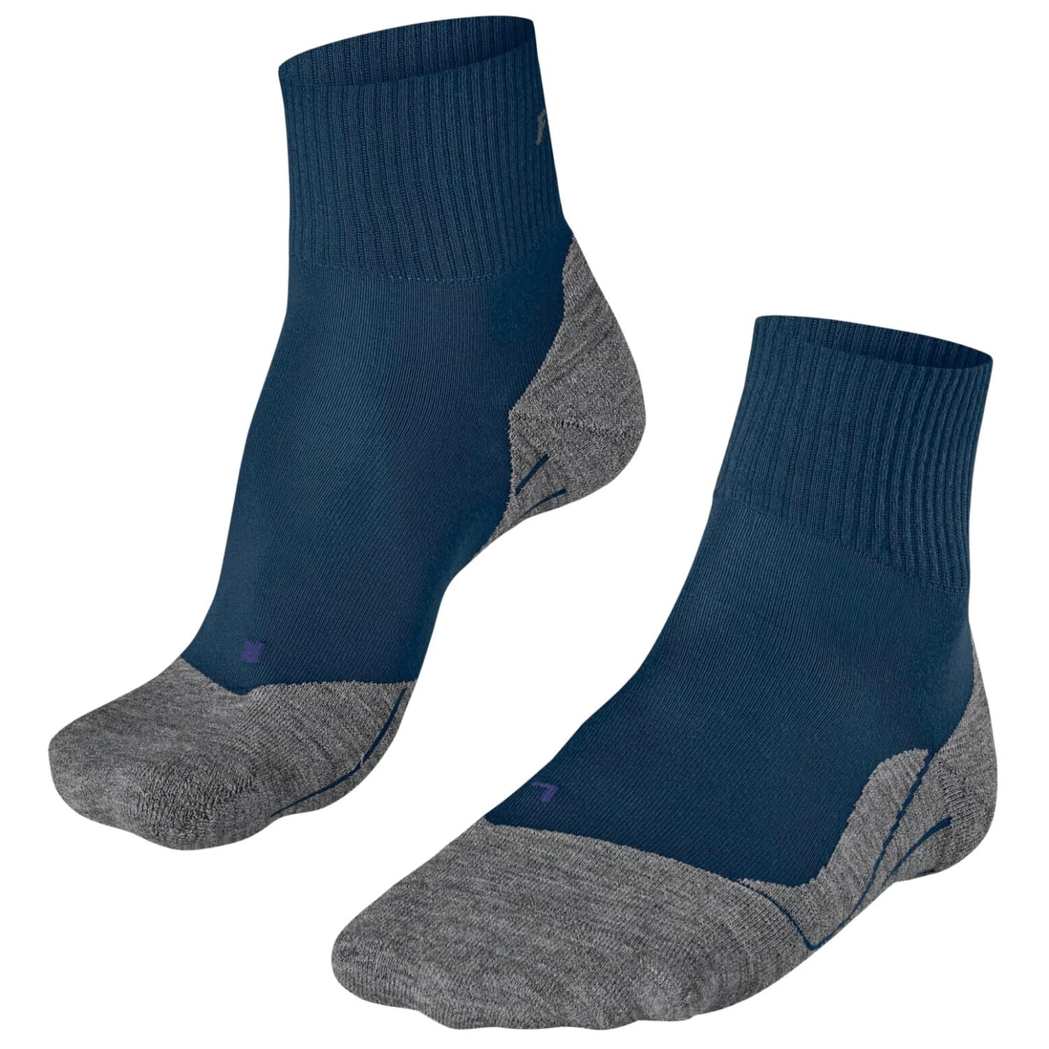 Мъжки туристически чорапи Falke TK5 Short Cool Walking socks - Blue Pond
