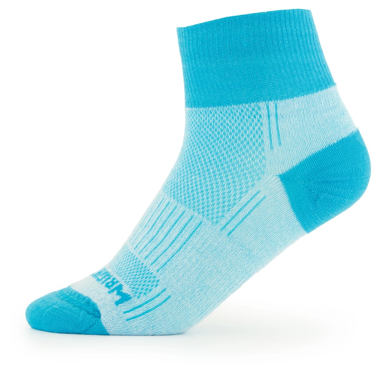 Чорапи за бягане Wrightsock Coolmesh II Quarter Walking socks - Scuba