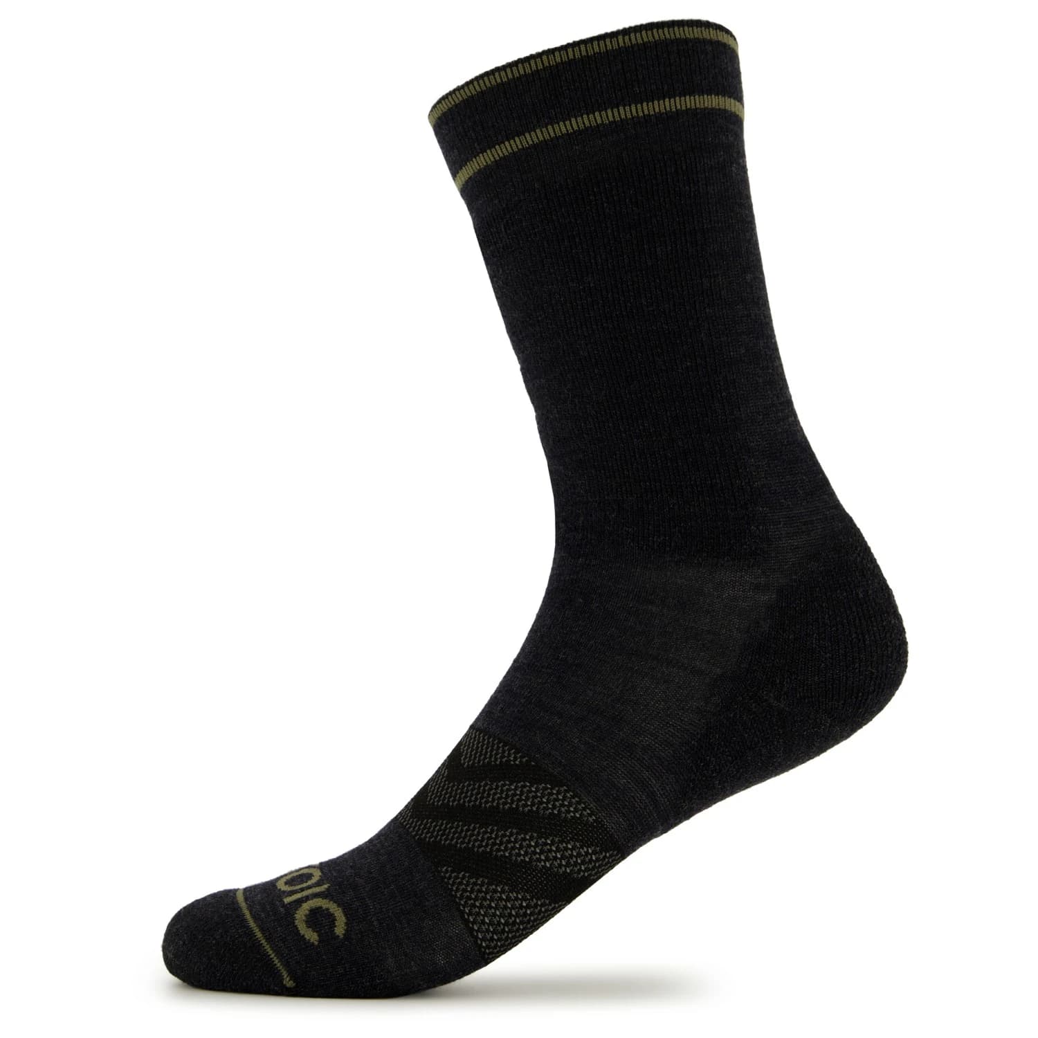 Туристически чорапи Stoic Merino Outdoor Crew Socks Pro Walking socks - Anthracite Melange