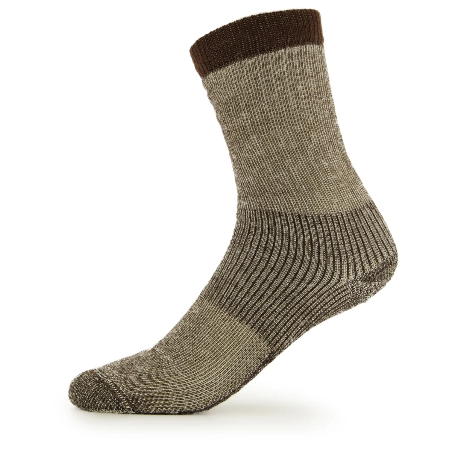 Туристически чорапи Stoic Merino Wool Cushion Heavy Socks Walking socks - Dark Brown
