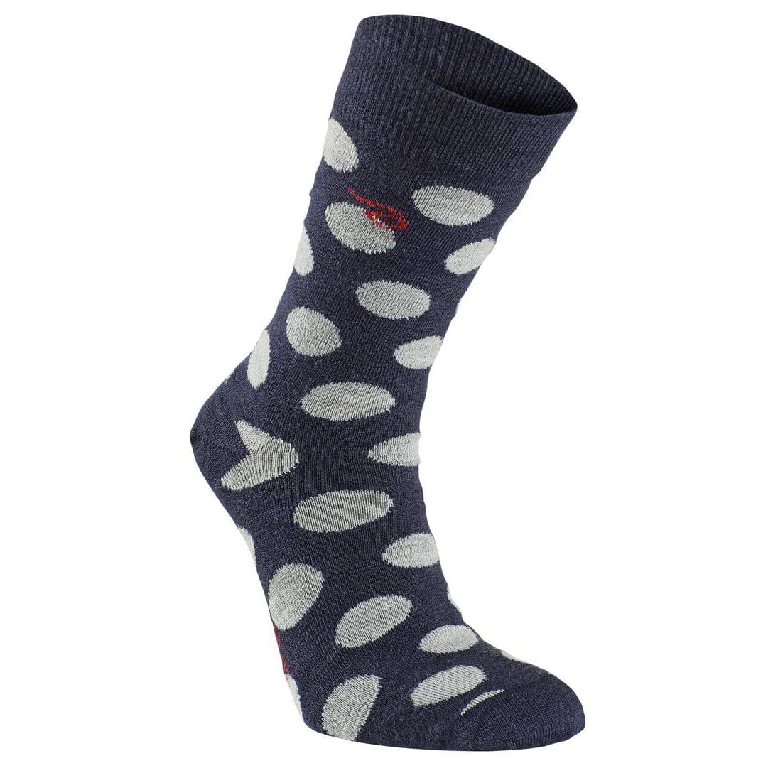 Мериносови чорапи Ivanhoe of Sweden Wool Sock Dot Merino socks - Light Navy