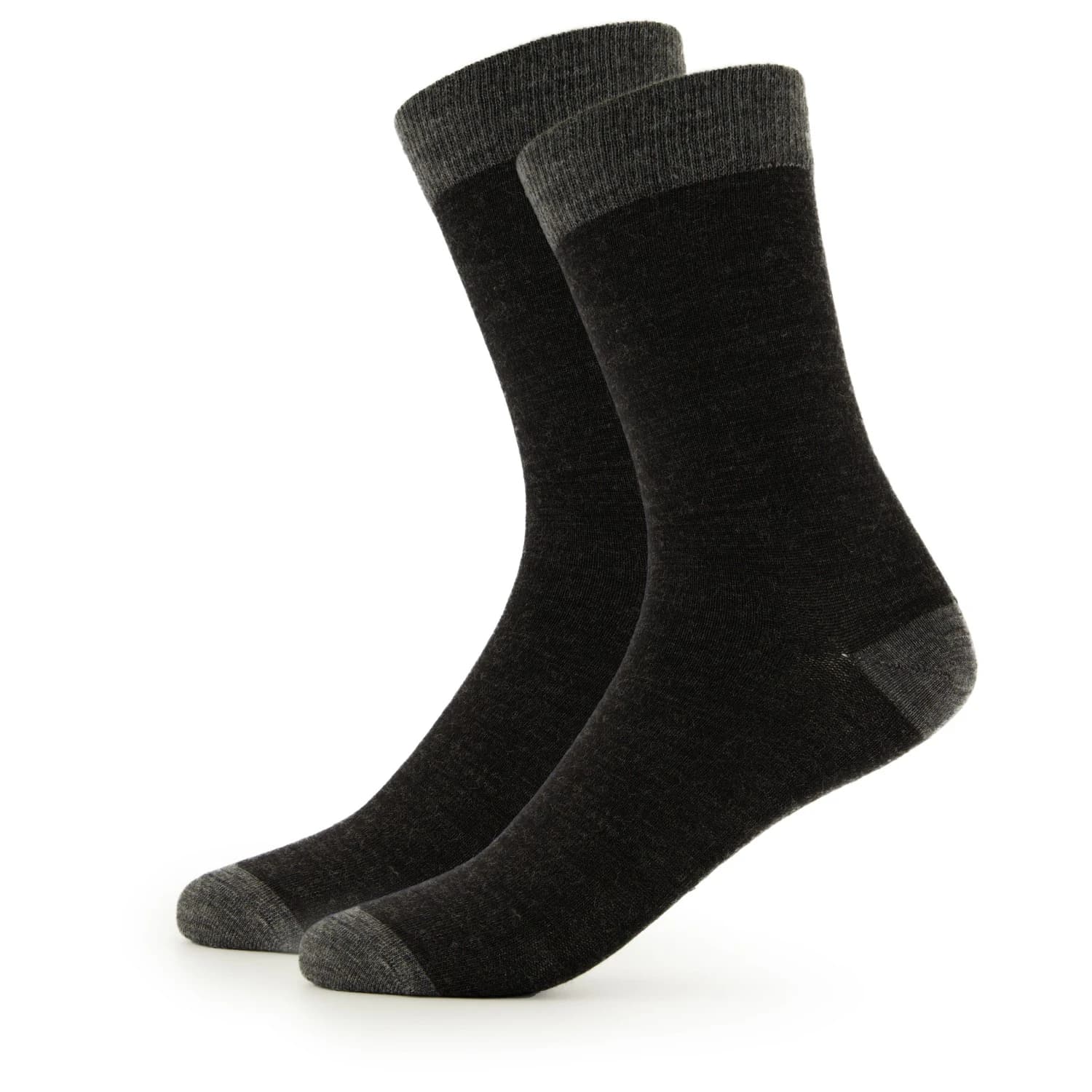 Спортни чорапи Alpacasocks&Co Merino Lifestyle Merino socks - Antracite / Dark Grey