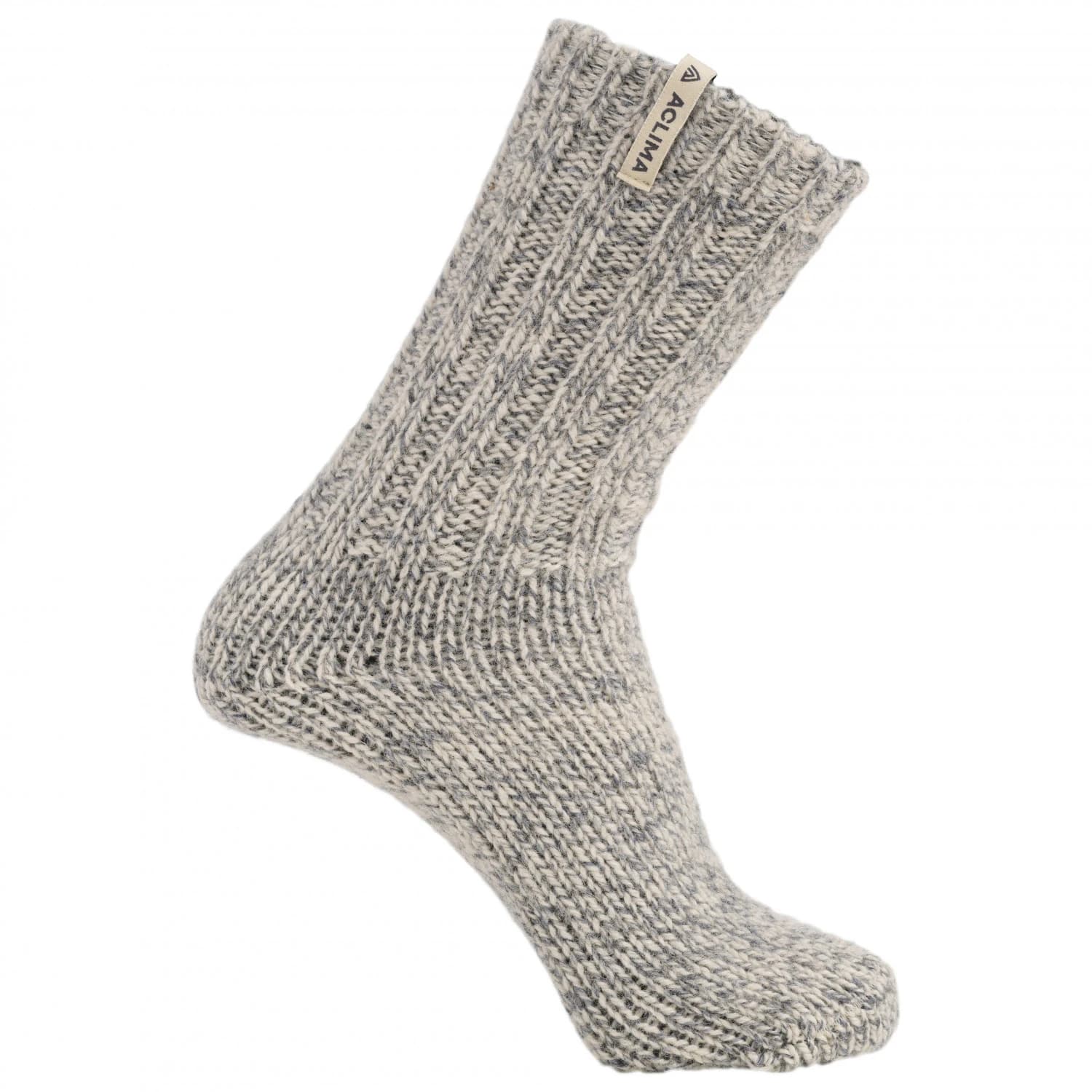 Мериносови чорапи Aclima Norwegian Wool Socks Merino socks - Grå / Hvit