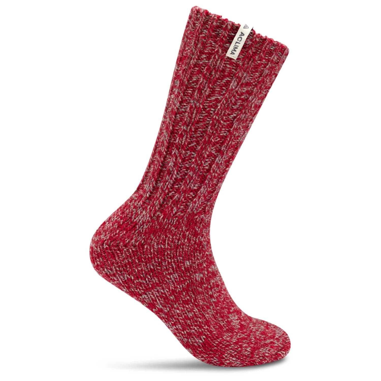 Мериносови чорапи Aclima Norwegian Wool Socks Merino socks - Grey / Red