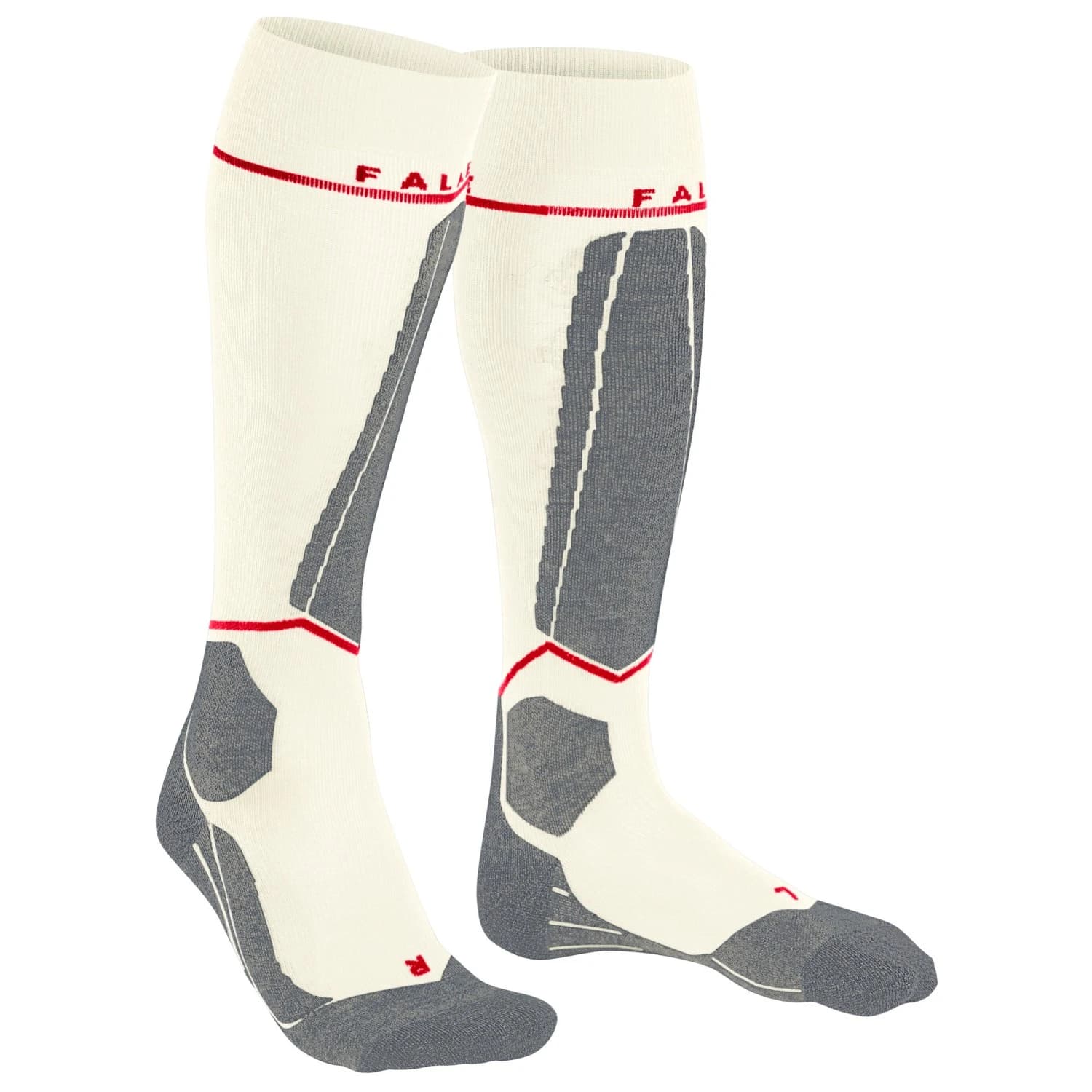 Ски чорапи Falke Women's SK4 Energizing Light Ski socks - Offwhite