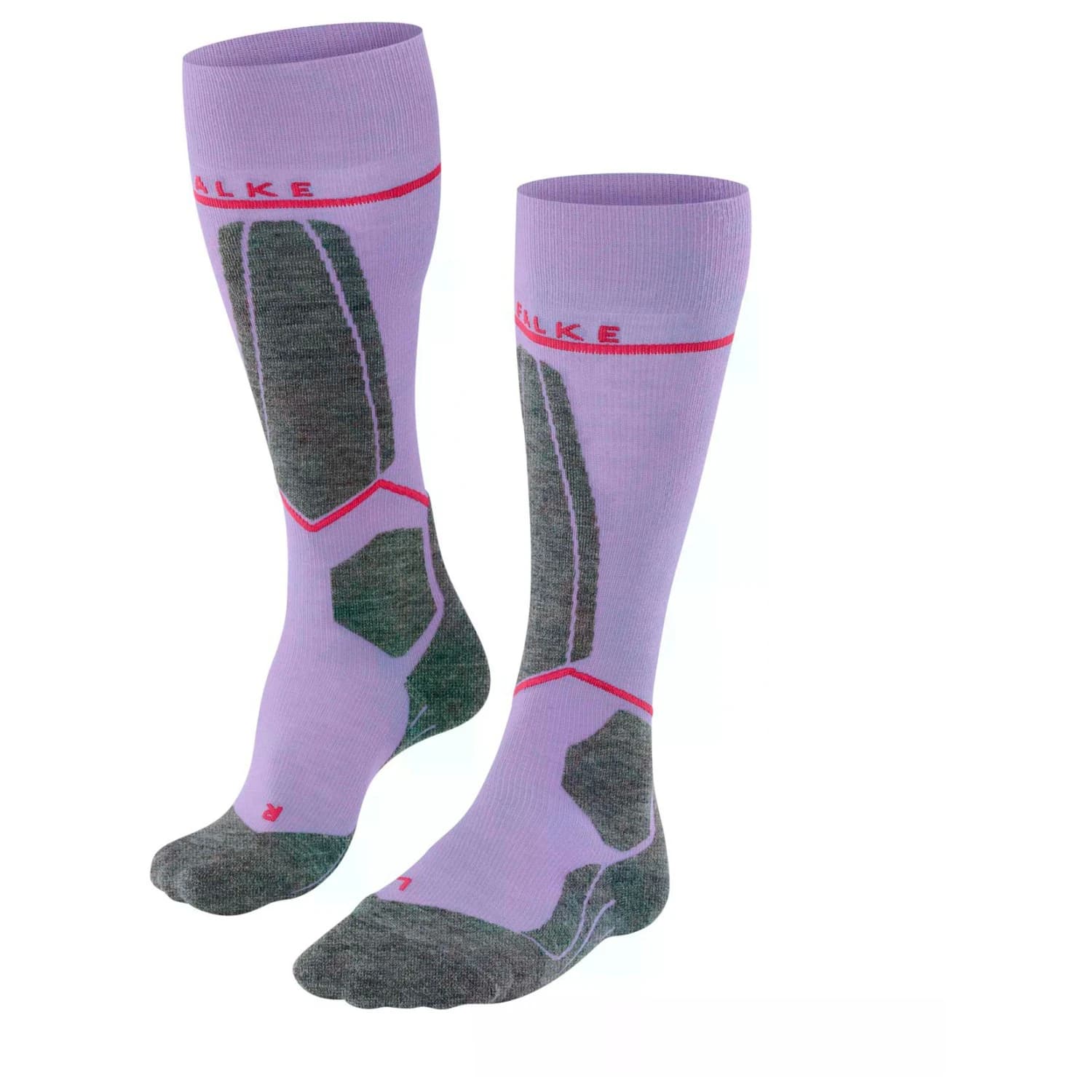 Ски чорапи Falke Women's SK4 Energizing Light Ski socks - Light Lilac