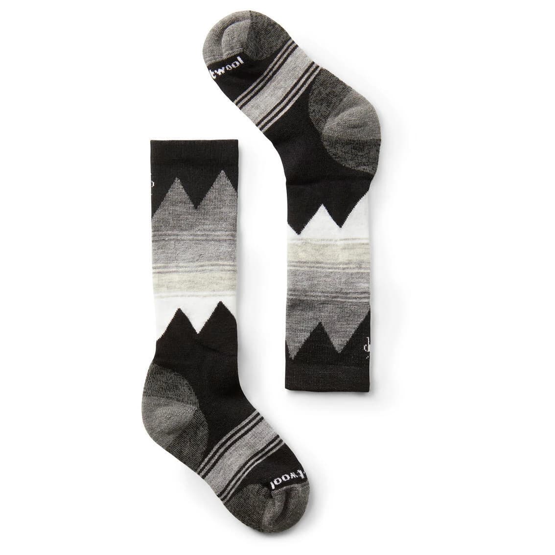 Детски спортни чорапи Smartwool Kid's Ski Light Cushion OTC Ski socks - Black
