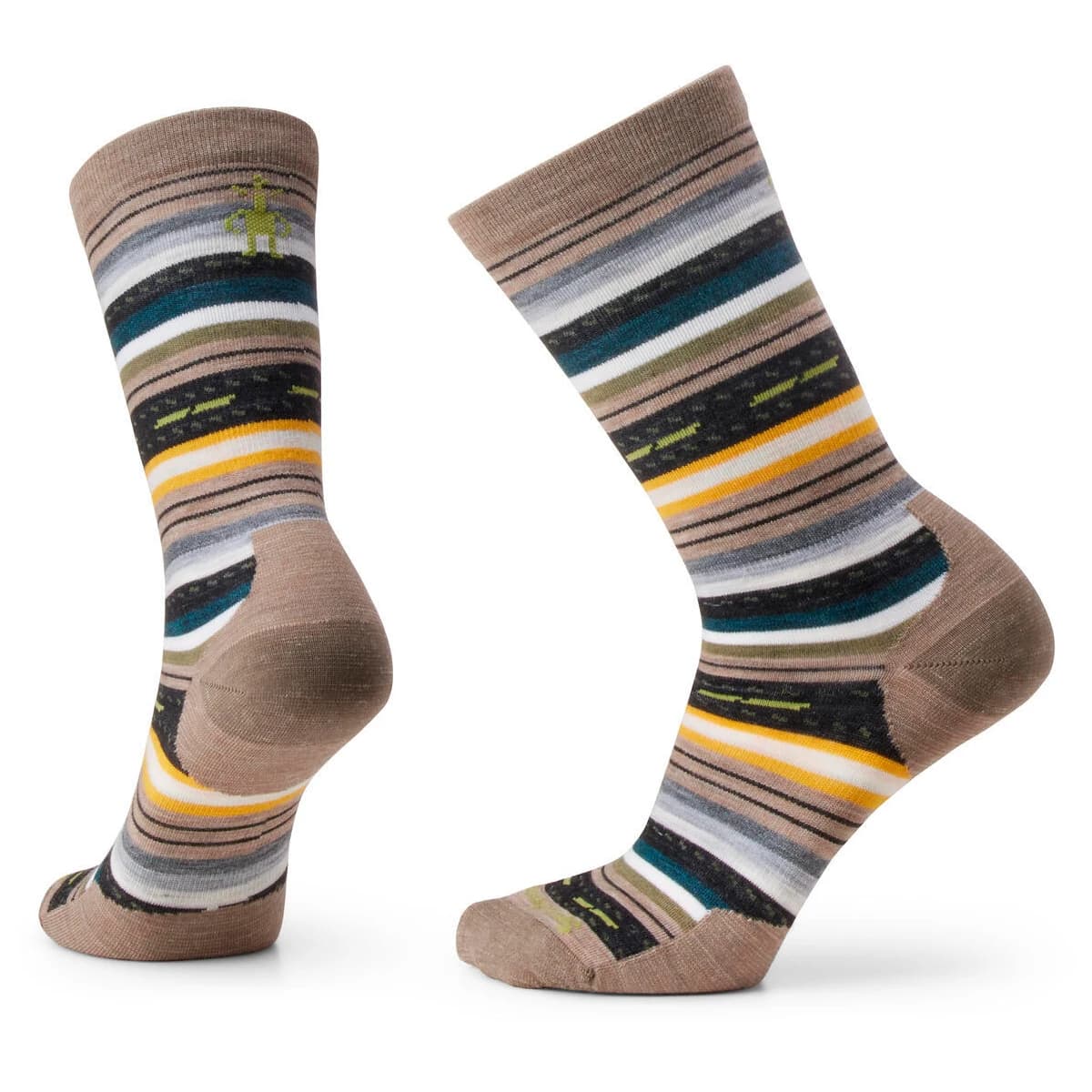 Спортни чорапи Smartwool Everyday Margarita Crew Sports socks - Fossil
