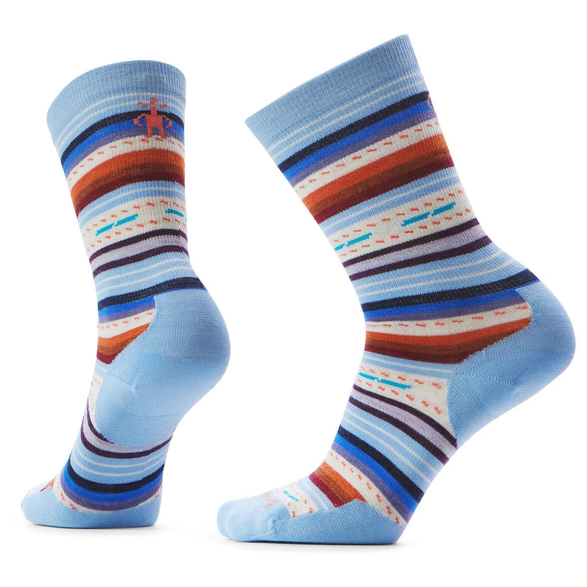 Спортни чорапи Smartwool Everyday Margarita Crew Sports socks - Serene Blue