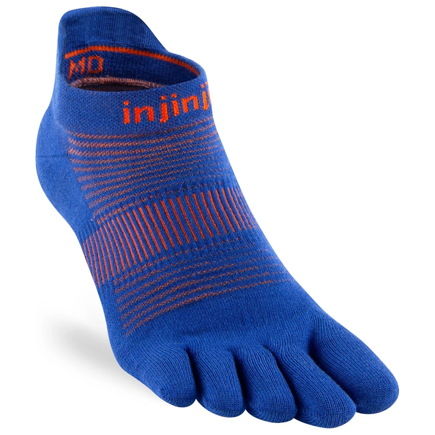 Чорапи за бягане Injinji Run Lightweight No-Show Running socks - Sapphire