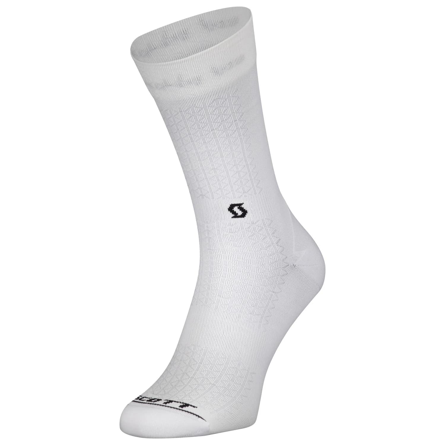 Чорапи за колоездене Scott Performance Crew Socks Cycling socks - White / Black
