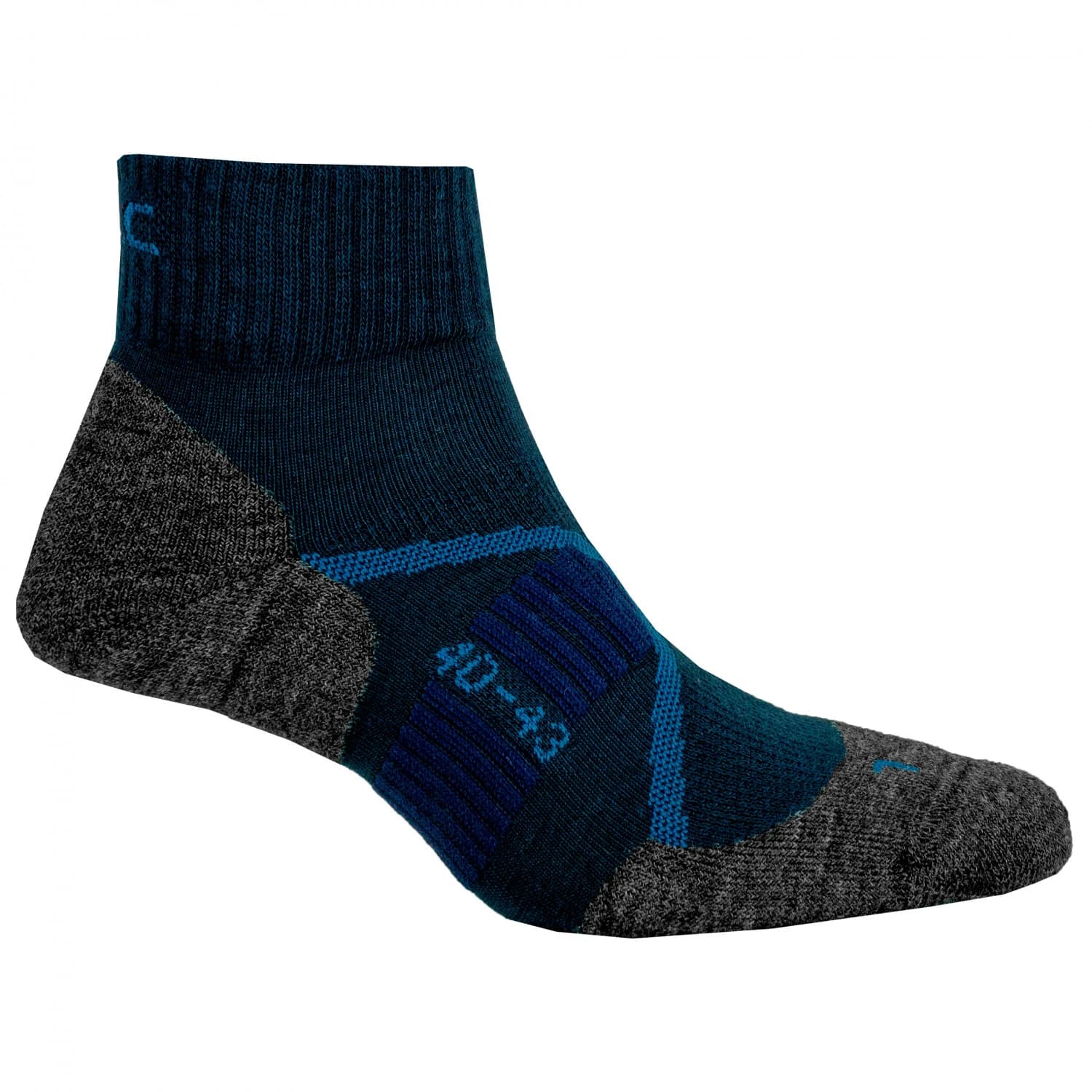 Туристически чорапи P.A.C. TR 1.2 Trekking Merino Short Cool Walking socks - Navy