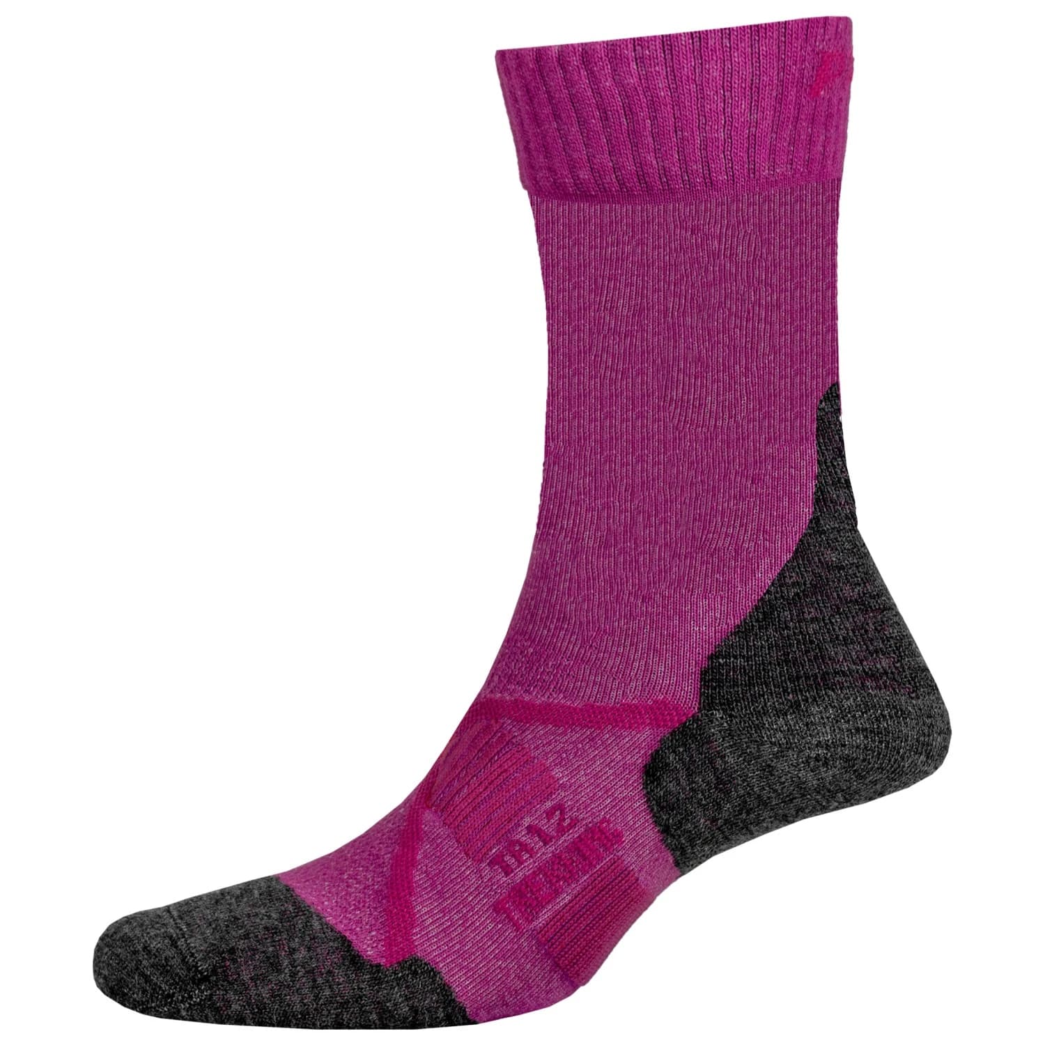 Дамски туристически чорапи P.A.C. Women's TR 3.2 Trekking Merino Light Walking socks - Berry