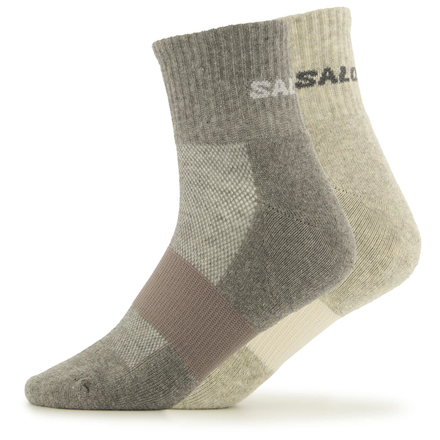 Спортни чорапи Salomon Evasion Ankle 2-Pack Sports socks - Light Grey / Heather Medium