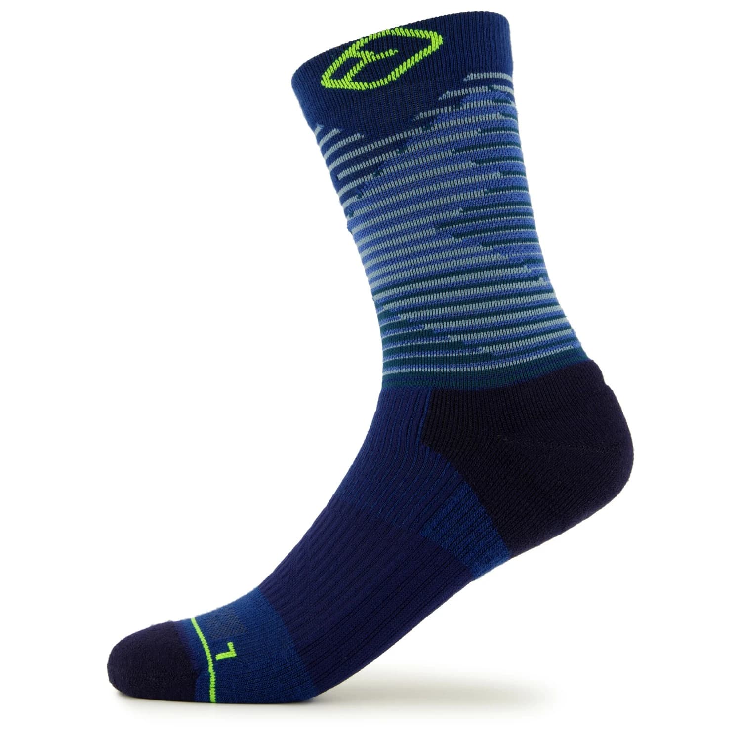 Мъжки туристически чорапи Ortovox All Mountain Mid Socks Merino socks - Petrol Blue
