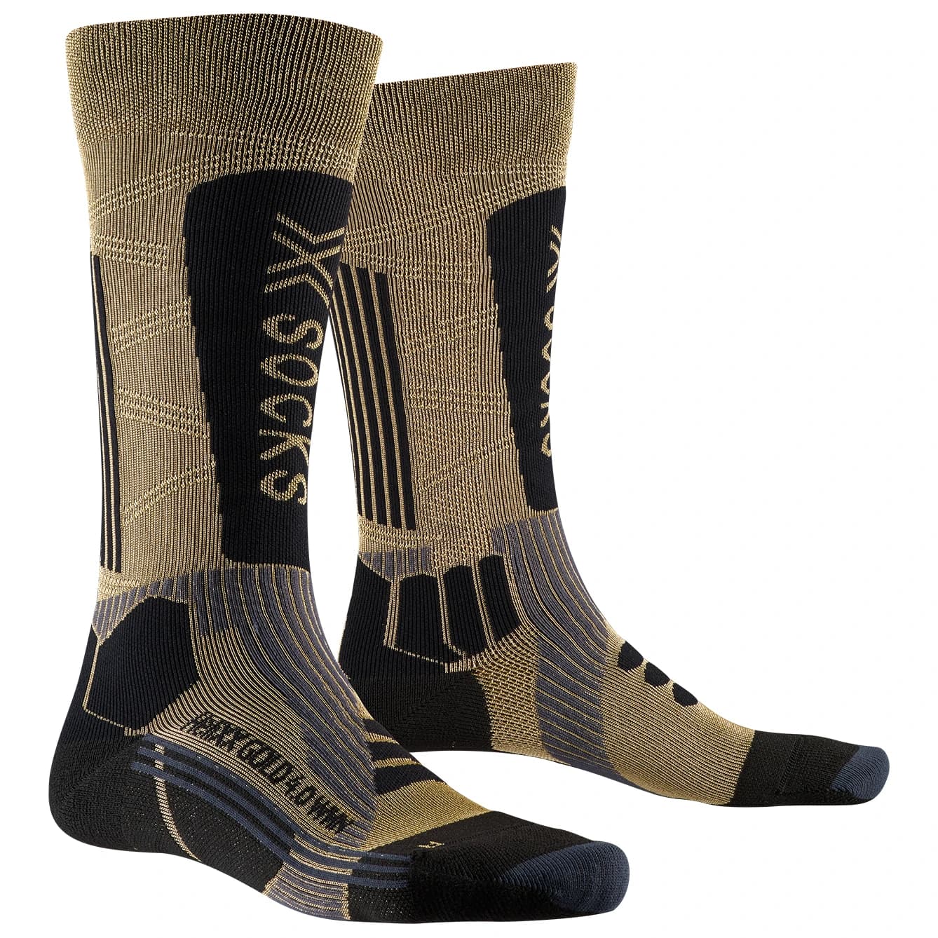 Ски чорапи X-Socks Women's Helixx Gold 4.0 Ski socks - Gold / Black